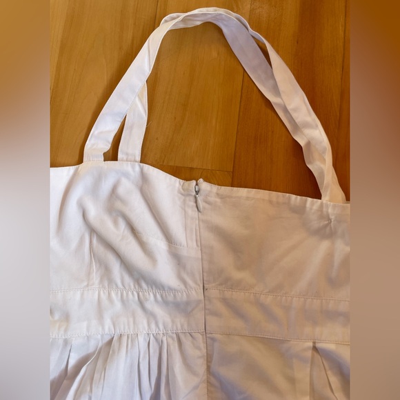 WHIT New York White Cotton Sleeveless Eyelet Blouse - Picture 6 of 8